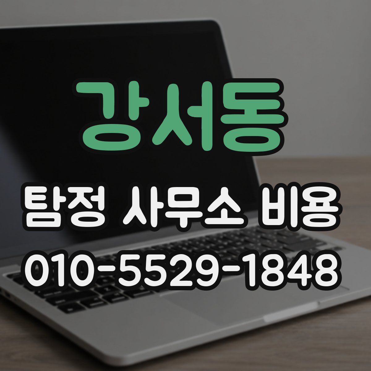 강서동 탐정 사무소 비용