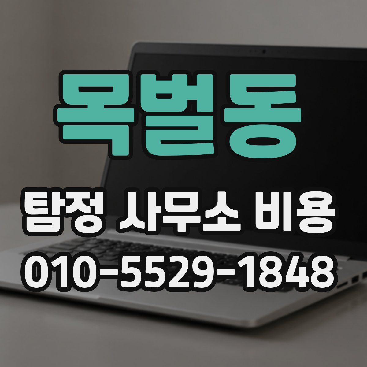 목벌동 탐정 사무소 비용