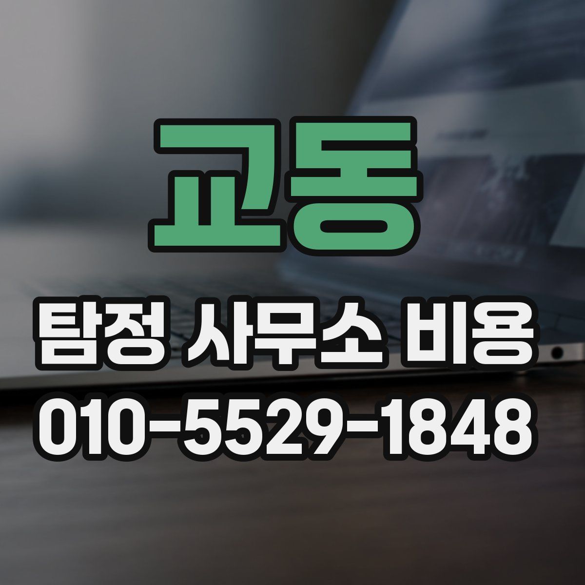 교동 탐정 사무소 비용