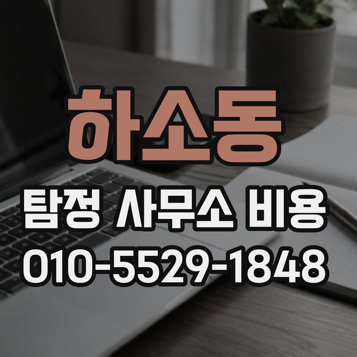 하소동 탐정 사무소 비용