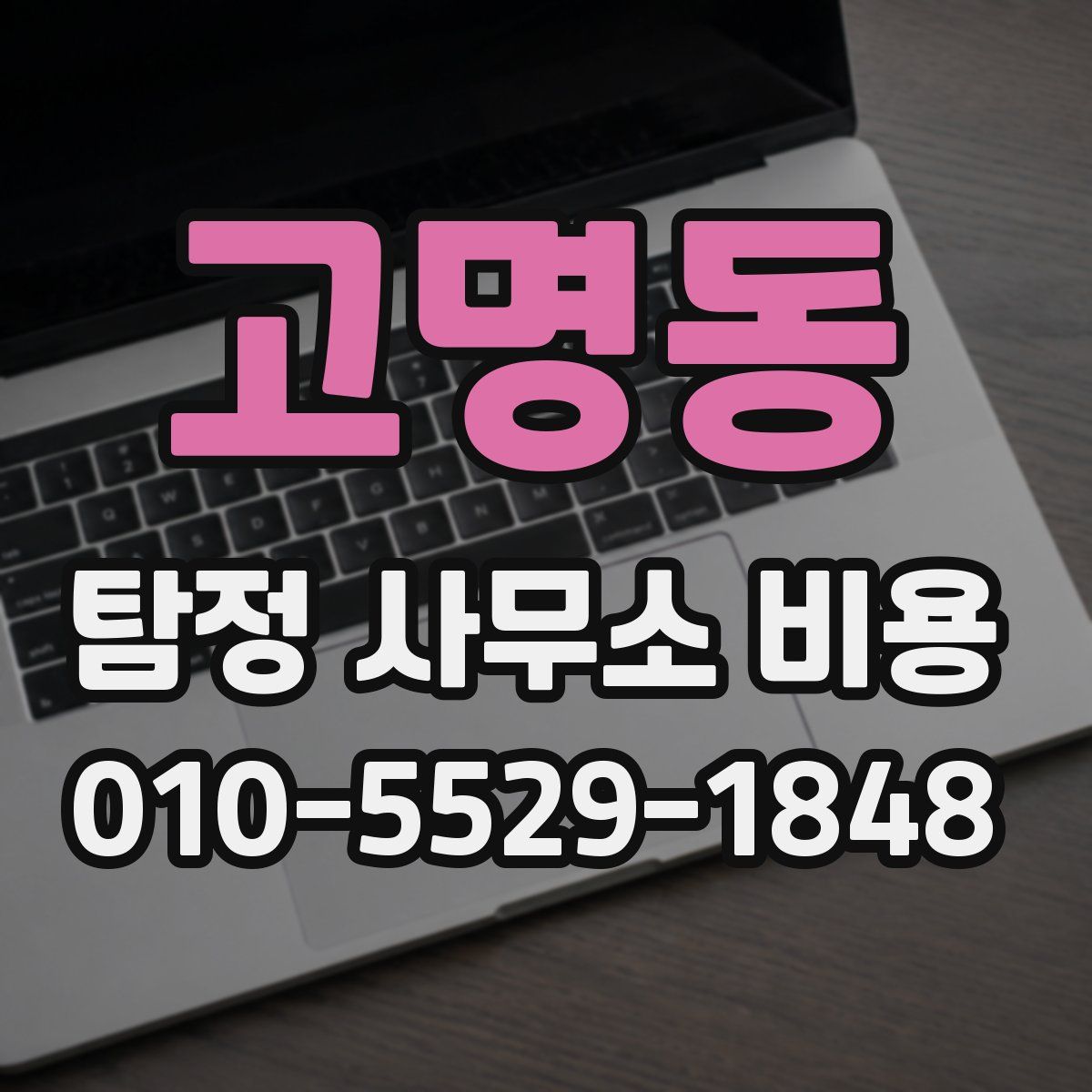 고명동 탐정 사무소 비용