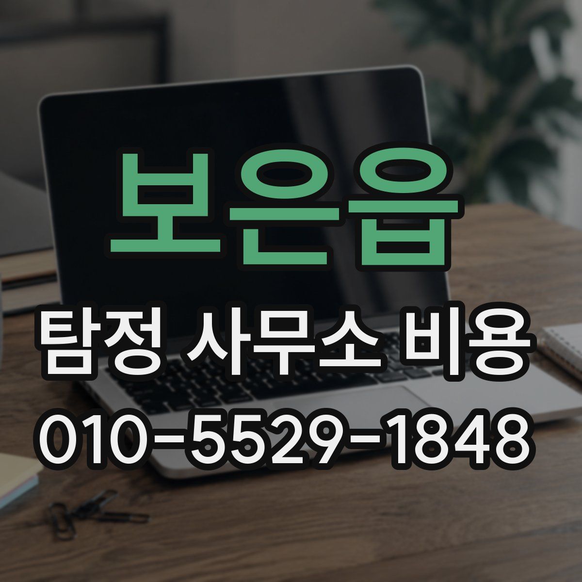 보은읍 탐정 사무소 비용