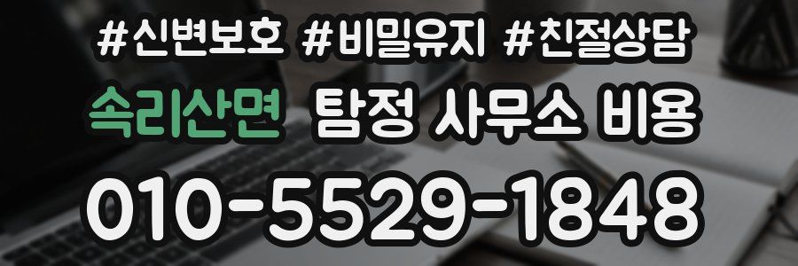 속리산면 탐정 사무소 비용