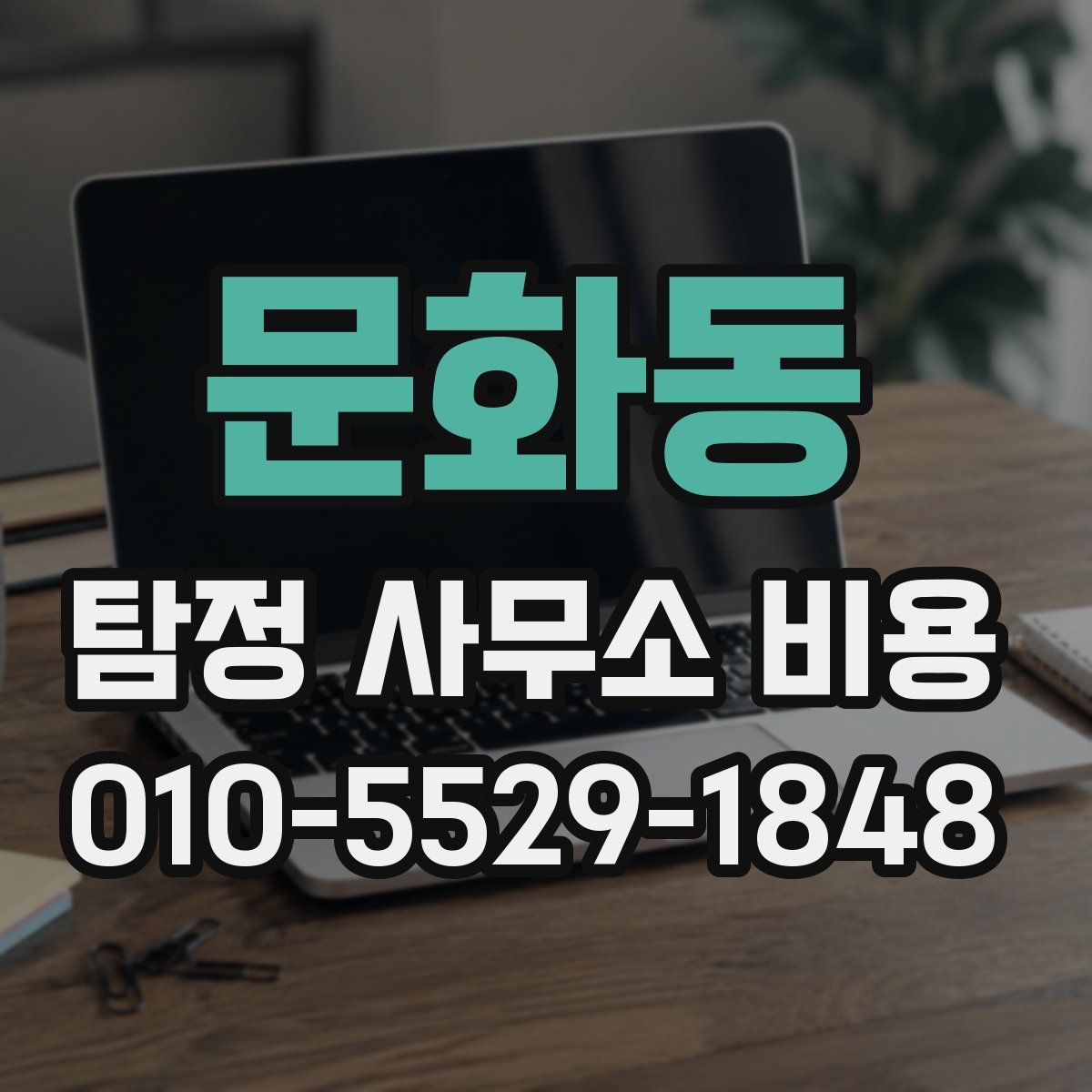 문화동 탐정 사무소 비용