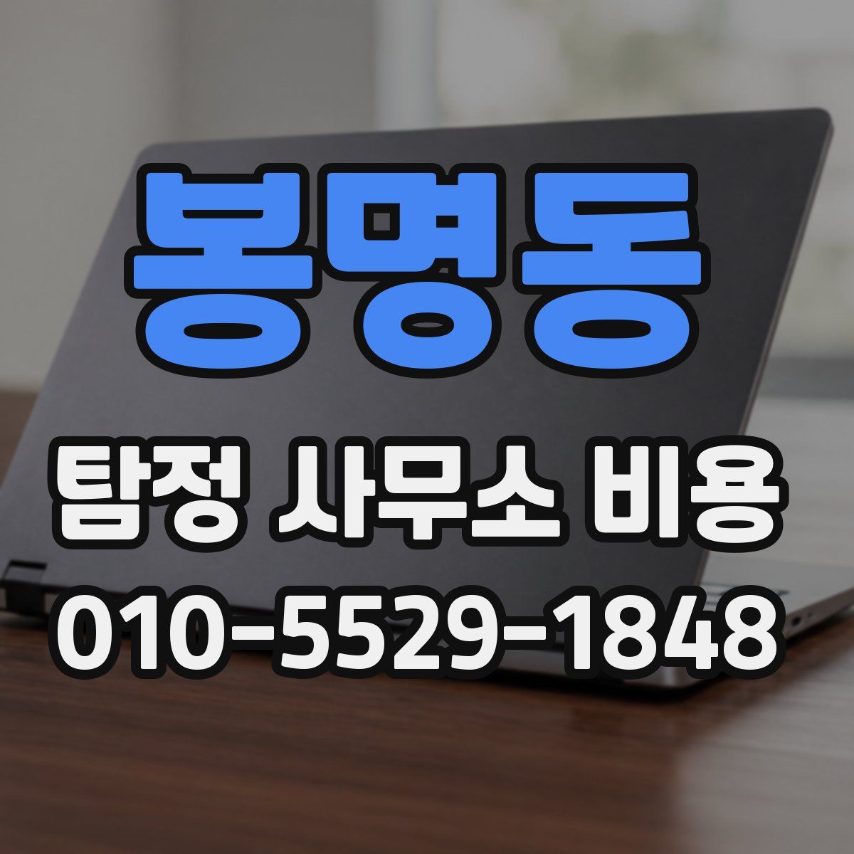 봉명동 탐정 사무소 비용