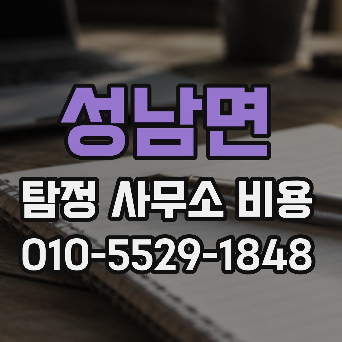 성남면 탐정 사무소 비용