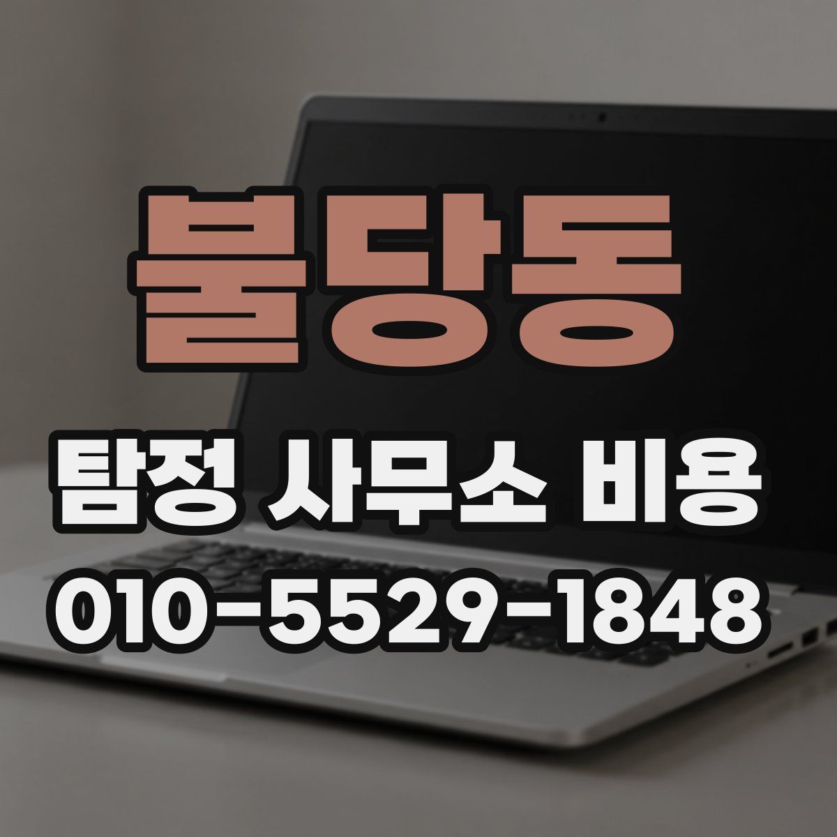 불당동 탐정 사무소 비용