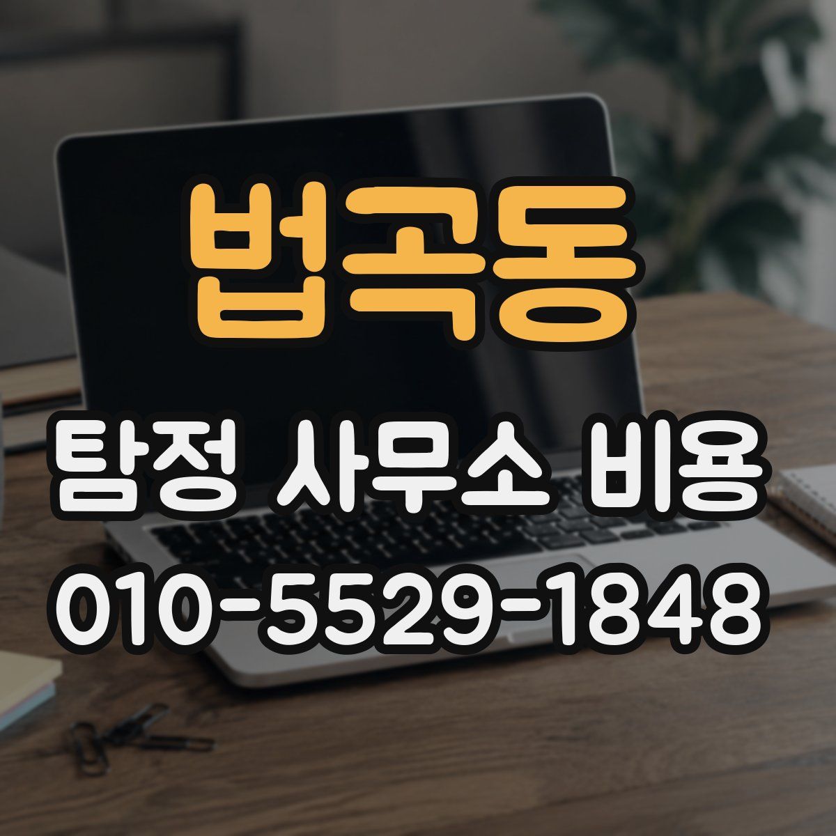 법곡동 탐정 사무소 비용