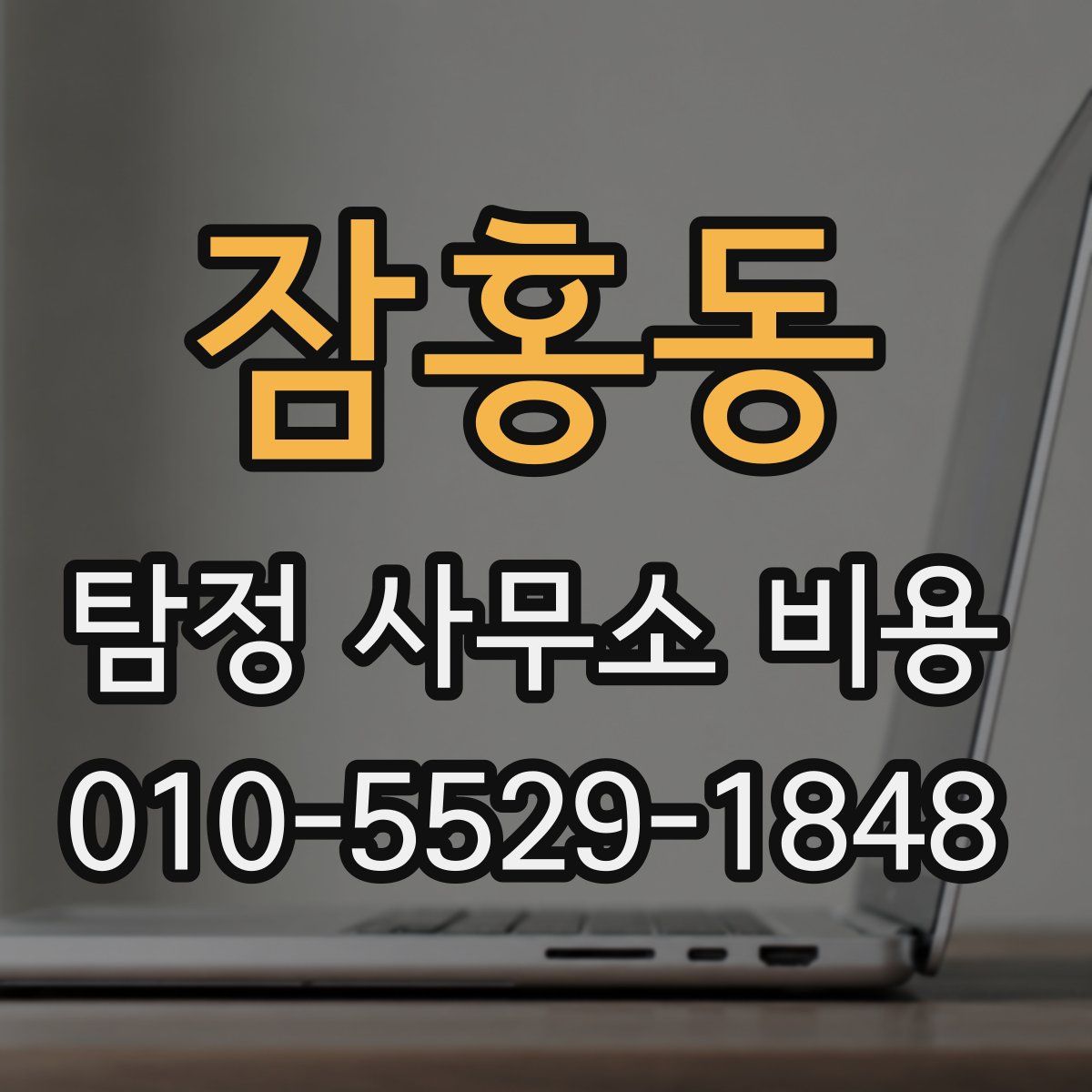 잠홍동 탐정 사무소 비용