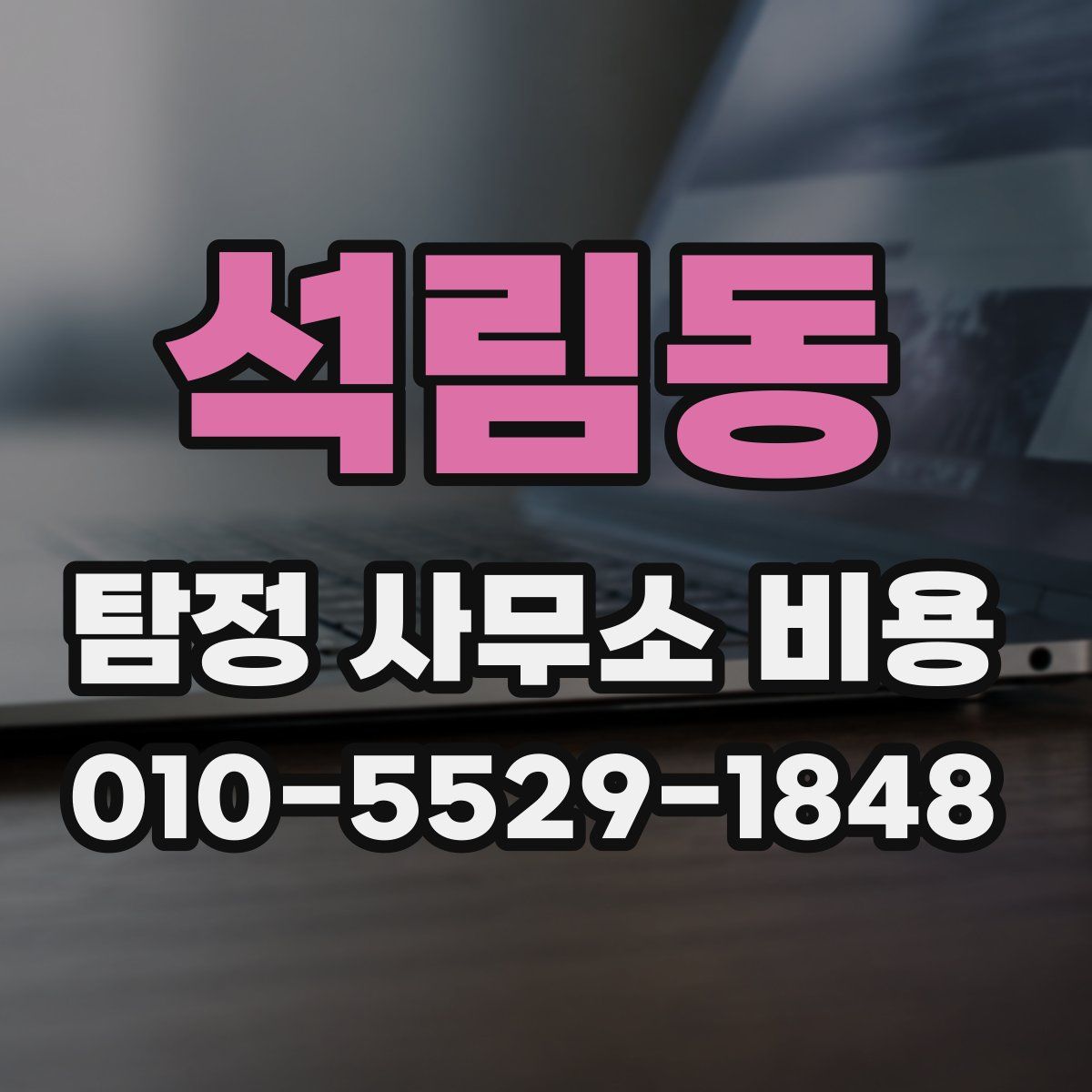 석림동 탐정 사무소 비용