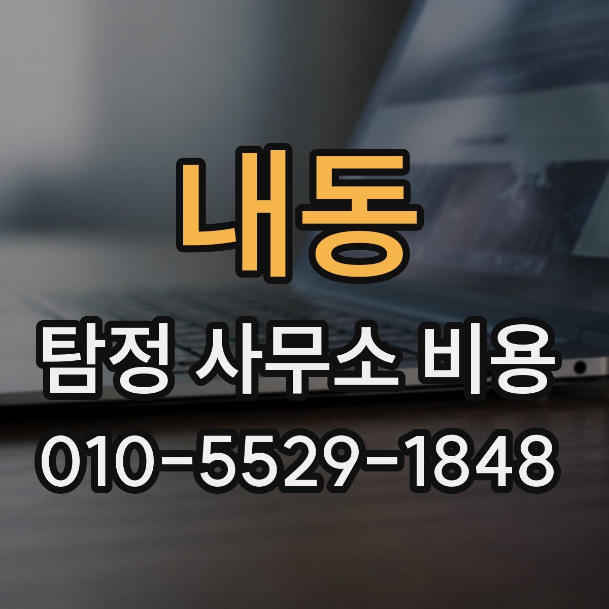 내동 탐정 사무소 비용
