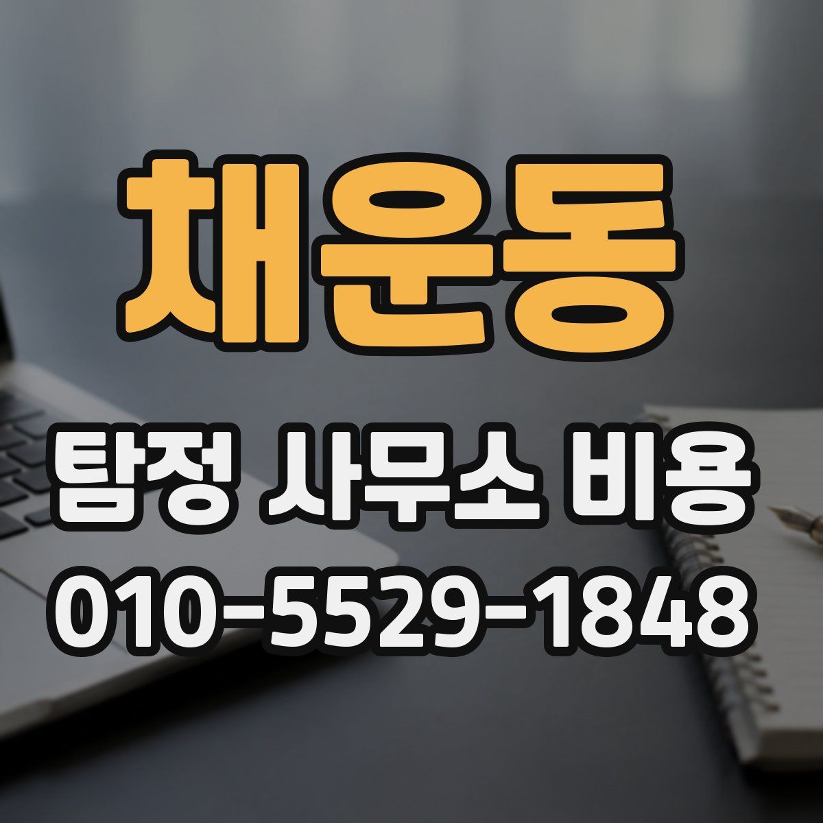 채운동 탐정 사무소 비용