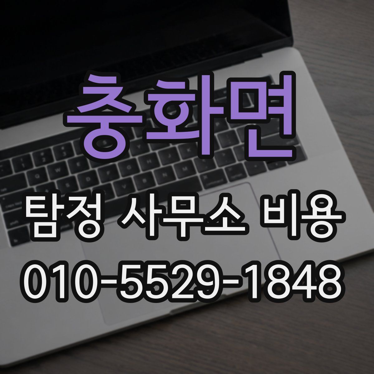 충화면 탐정 사무소 비용