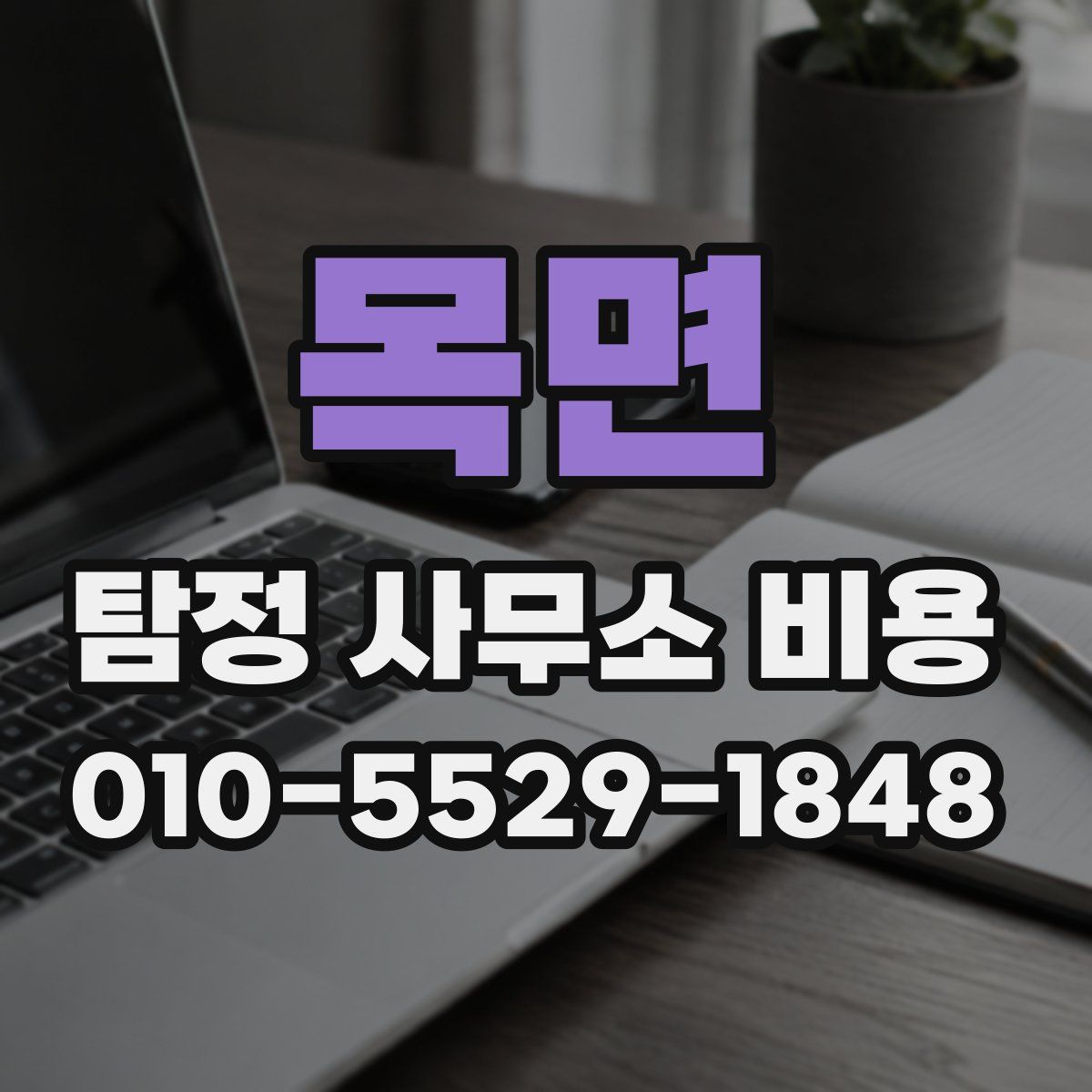 목면 탐정 사무소 비용