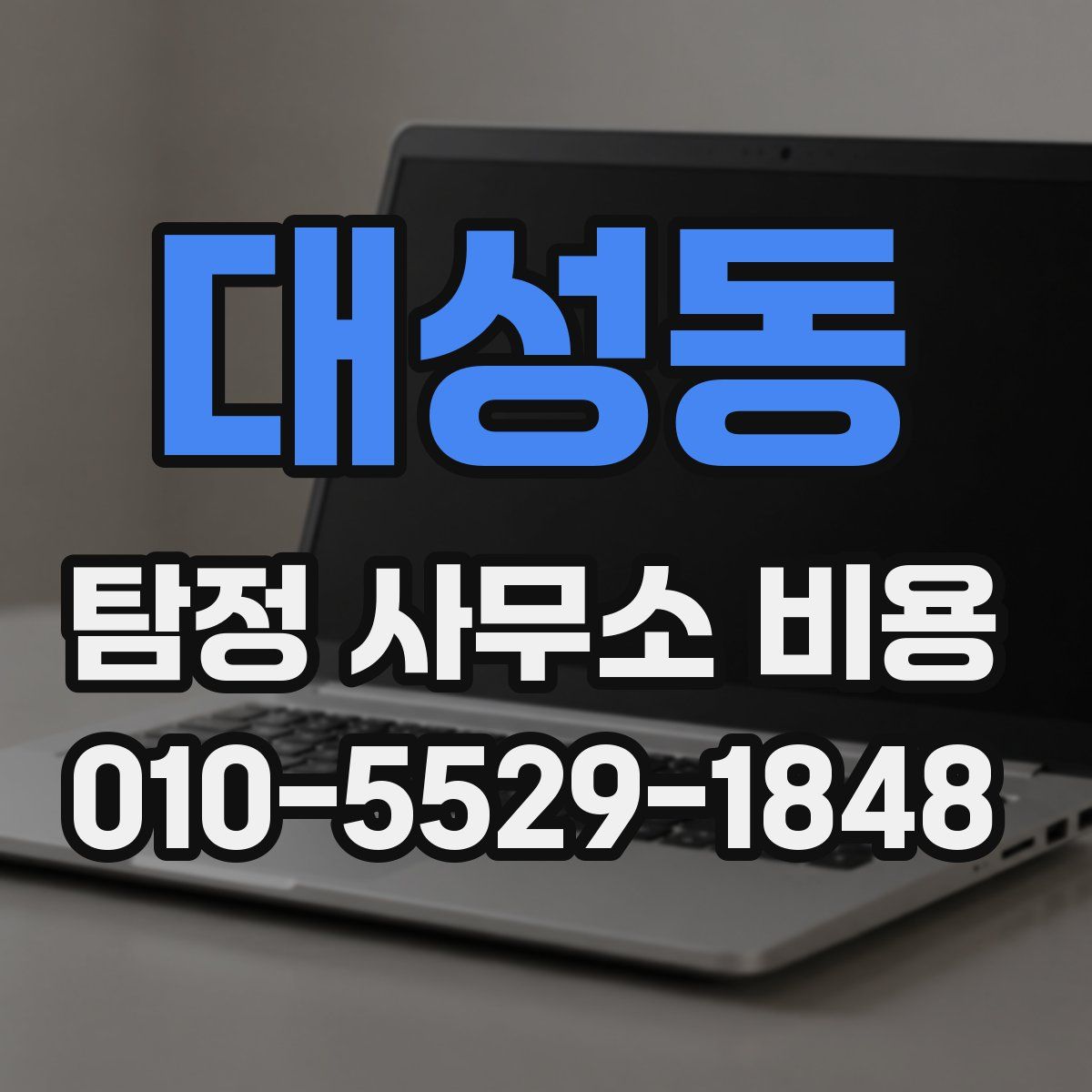 대성동 탐정 사무소 비용