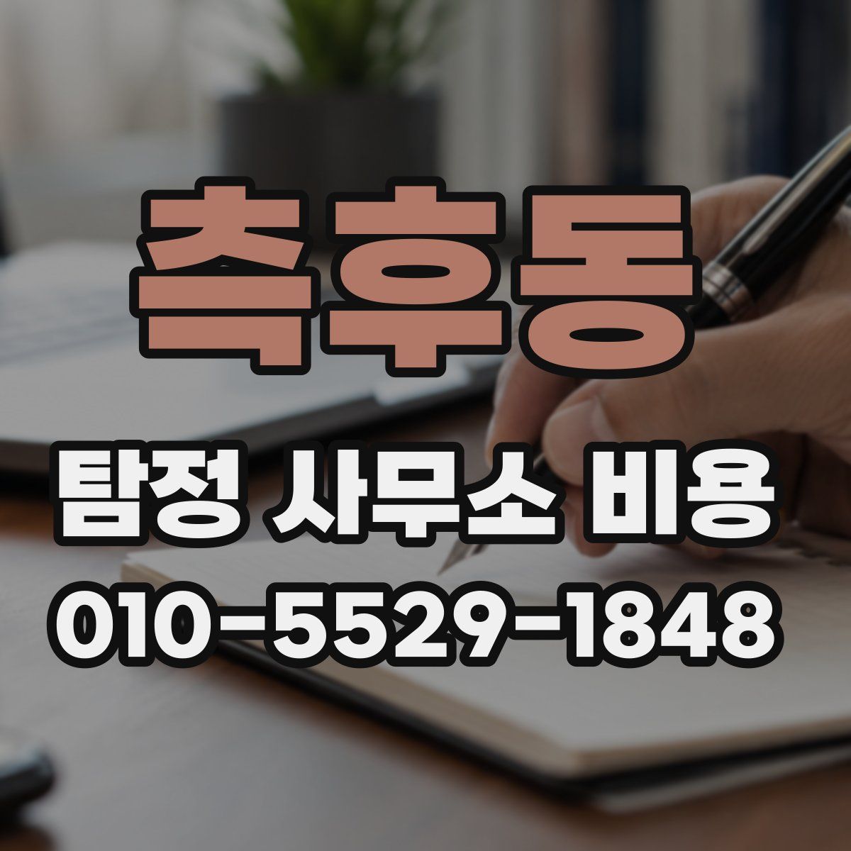 측후동 탐정 사무소 비용