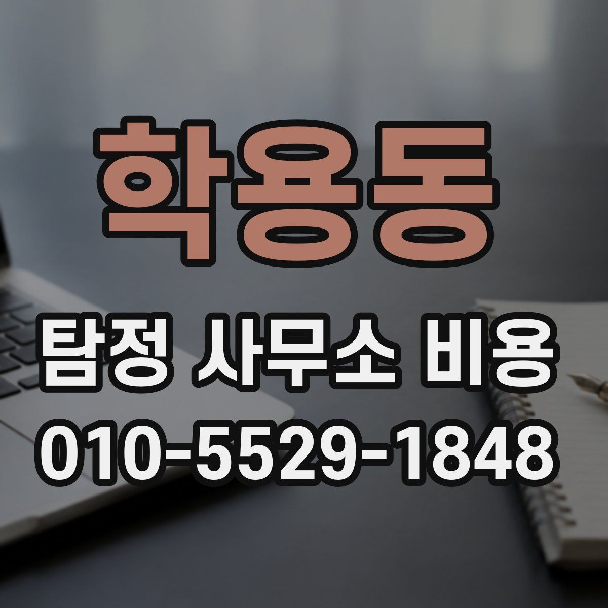 학용동 탐정 사무소 비용