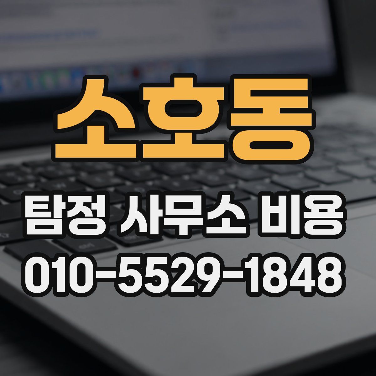 소호동 탐정 사무소 비용