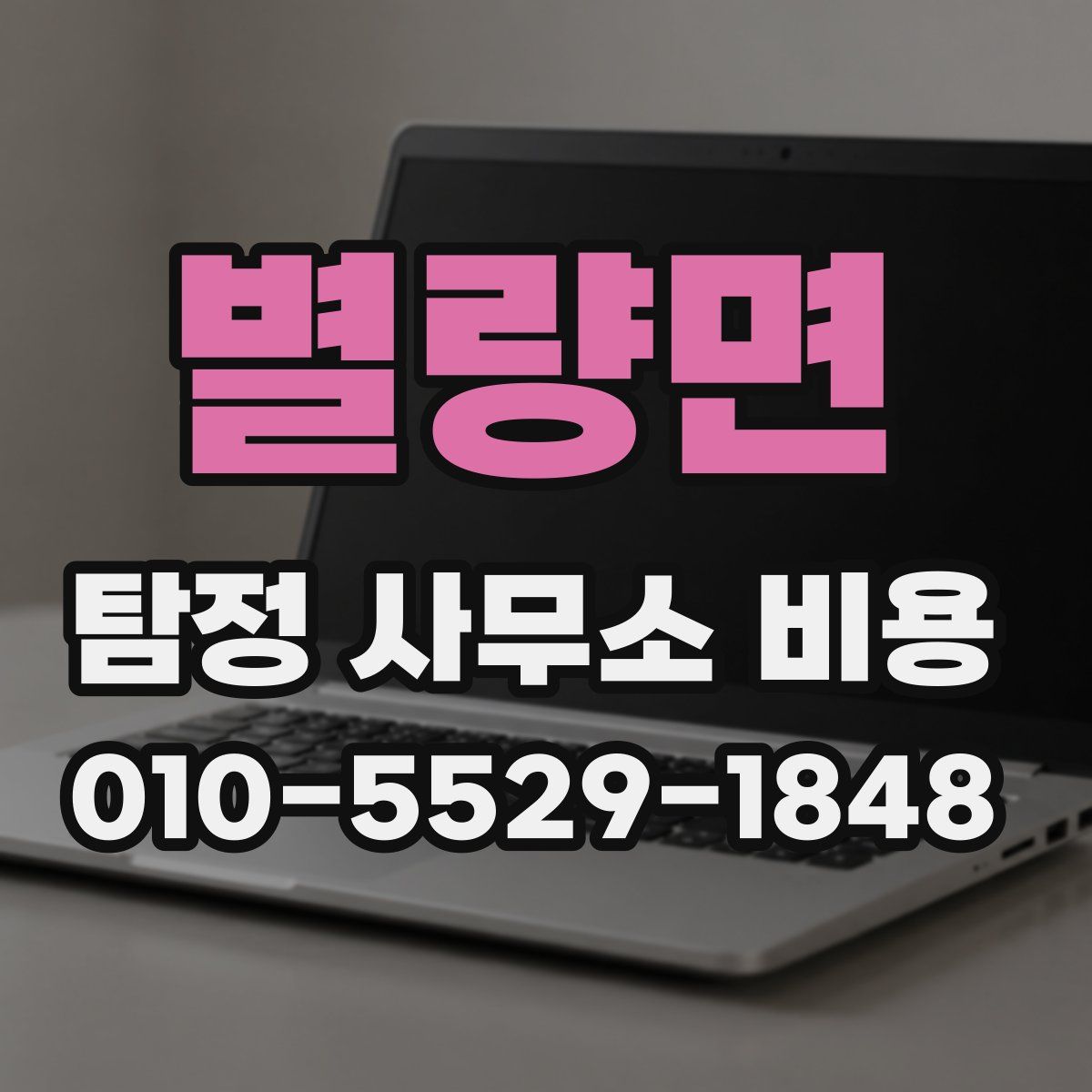 별량면 탐정 사무소 비용