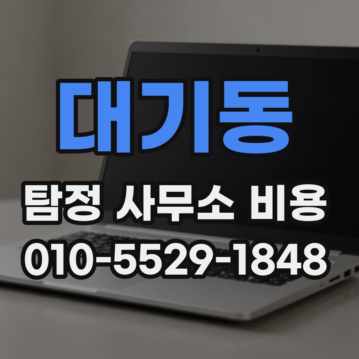 대기동 탐정 사무소 비용