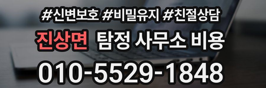 진상면 탐정 사무소 비용