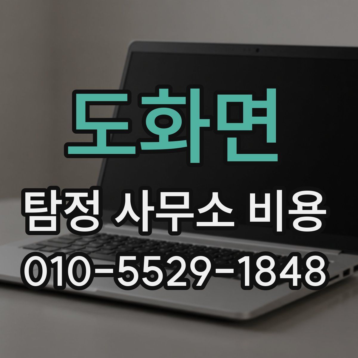 도화면 탐정 사무소 비용