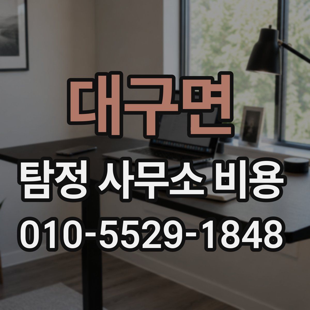대구면 탐정 사무소 비용