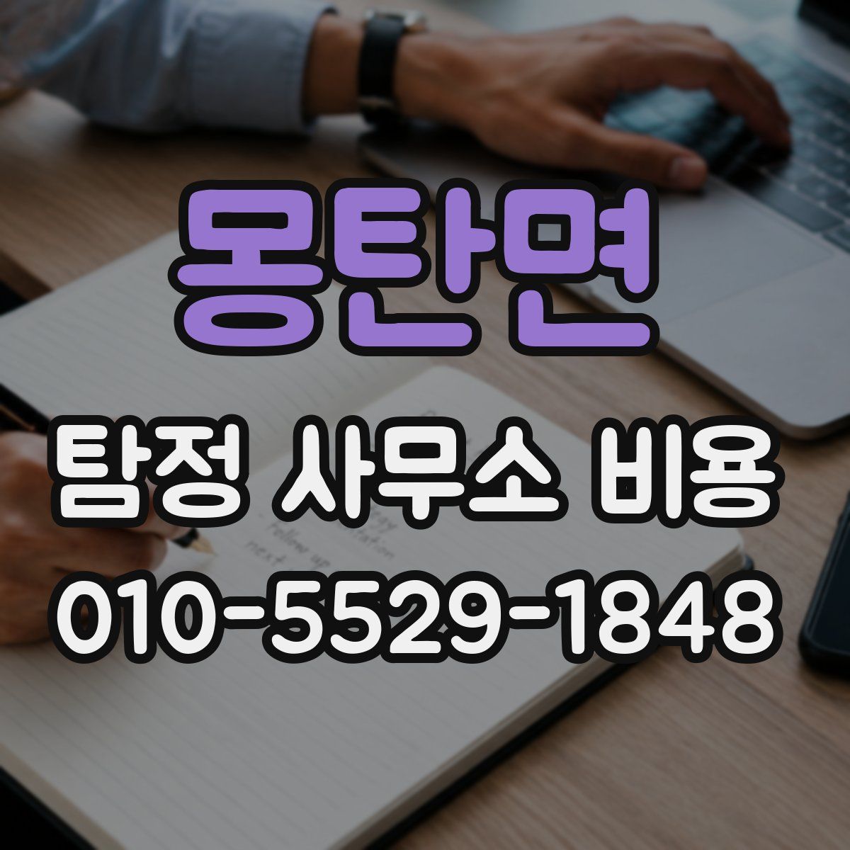 몽탄면 탐정 사무소 비용