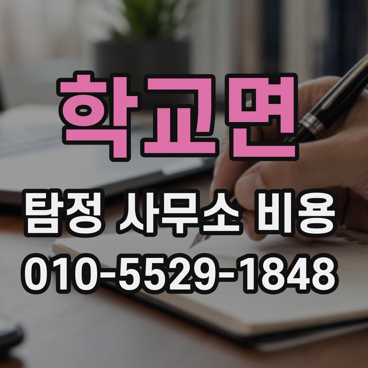 학교면 탐정 사무소 비용