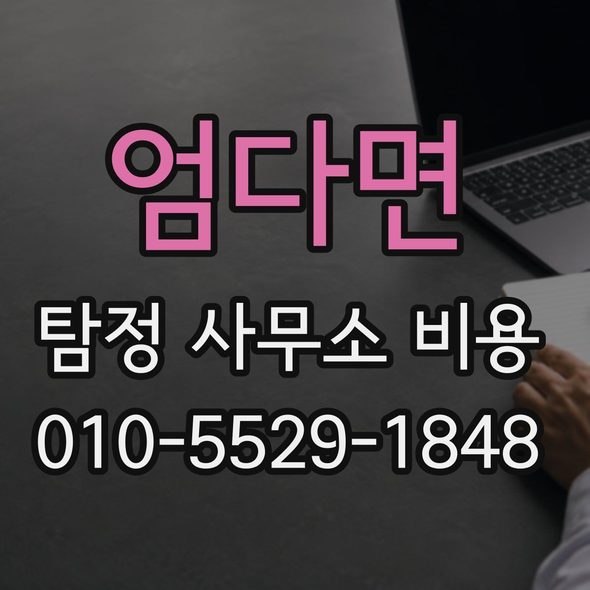 엄다면 탐정 사무소 비용