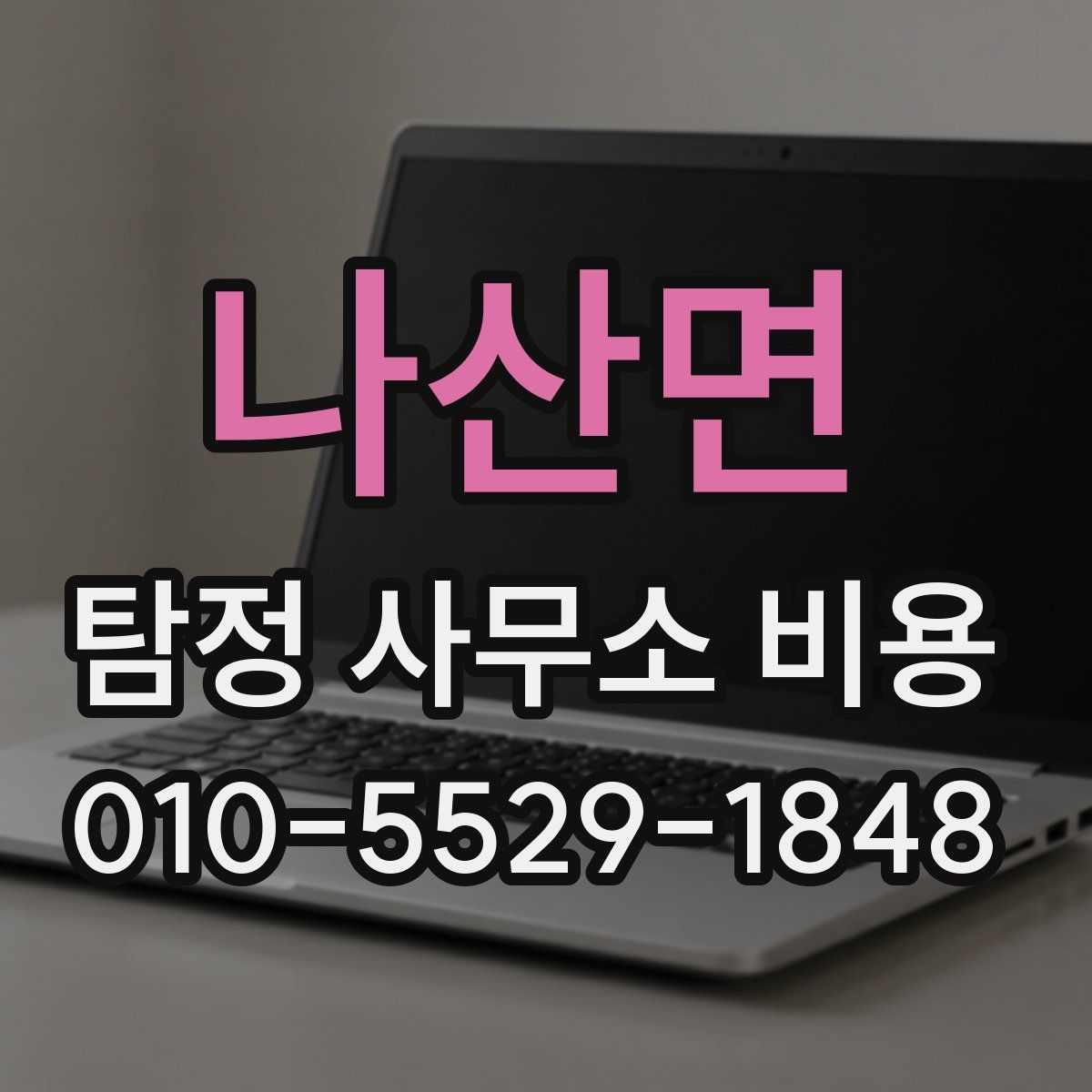 나산면 탐정 사무소 비용