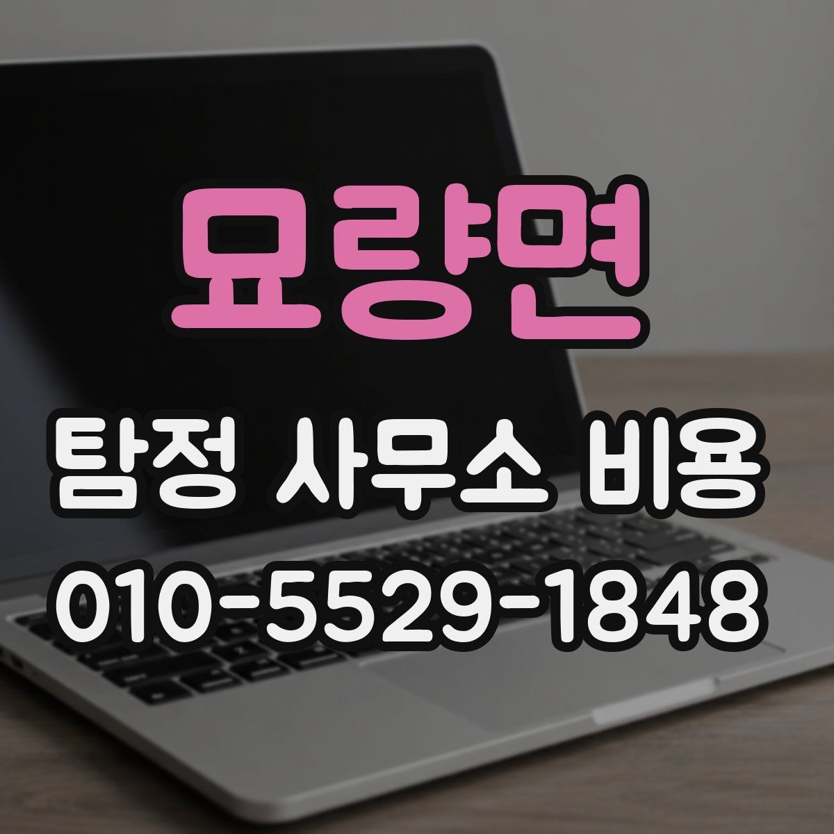 묘량면 탐정 사무소 비용