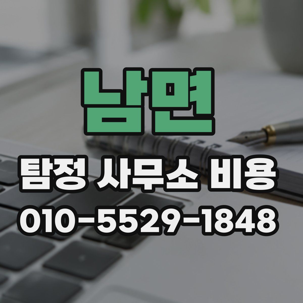 남면 탐정 사무소 비용