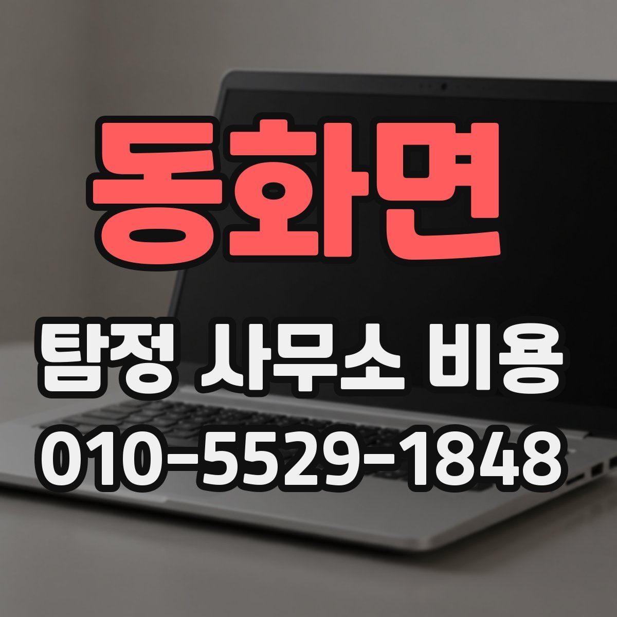 동화면 탐정 사무소 비용