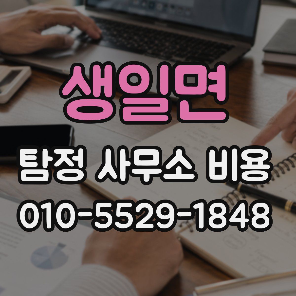 생일면 탐정 사무소 비용