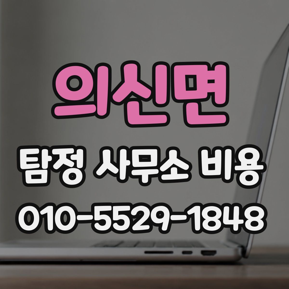 의신면 탐정 사무소 비용