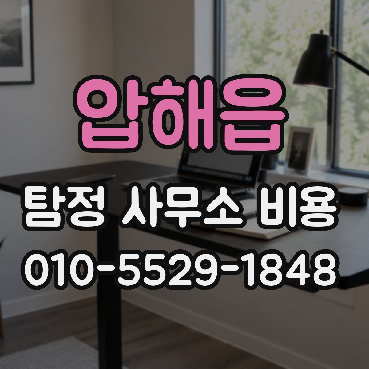 압해읍 탐정 사무소 비용
