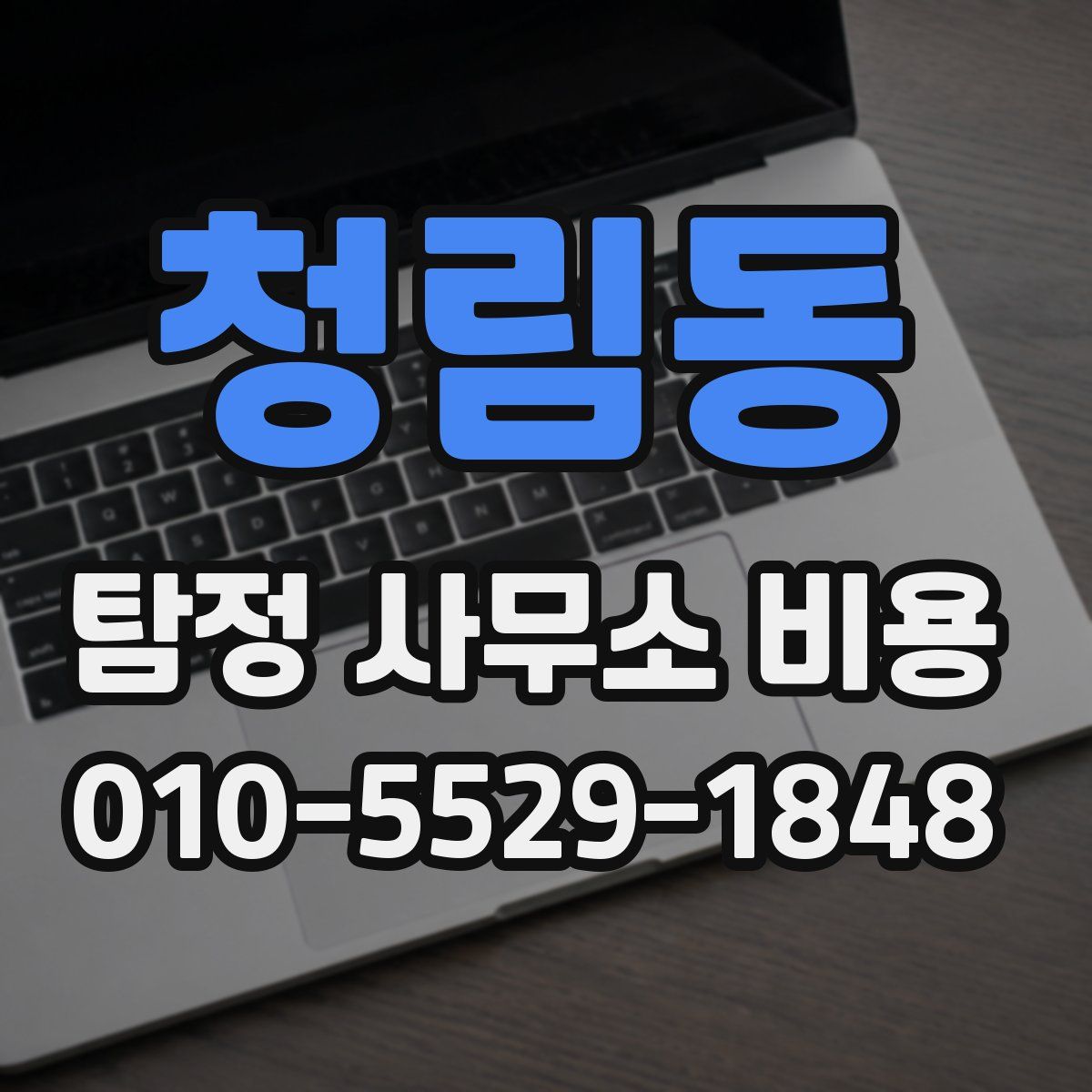 청림동 탐정 사무소 비용