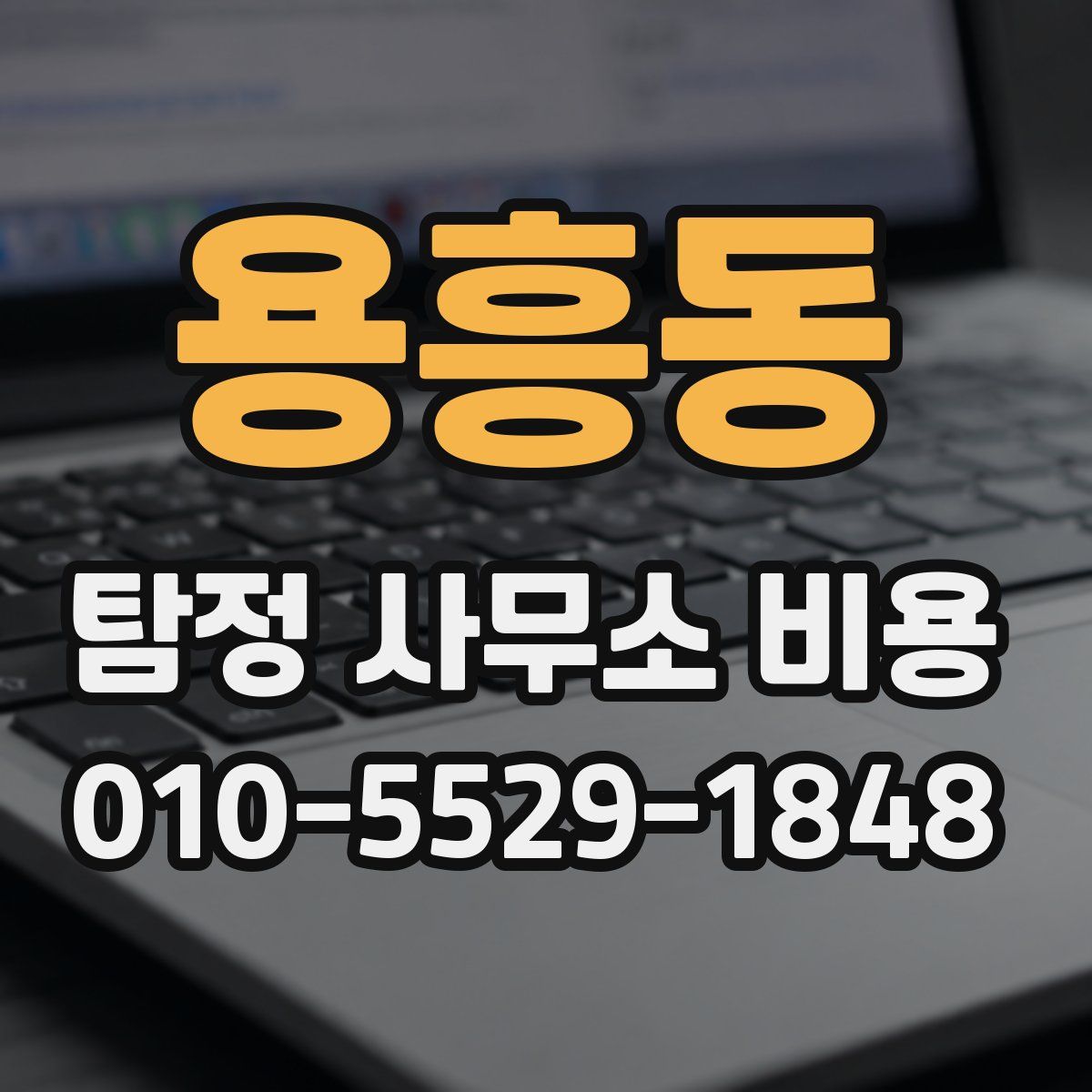 용흥동 탐정 사무소 비용