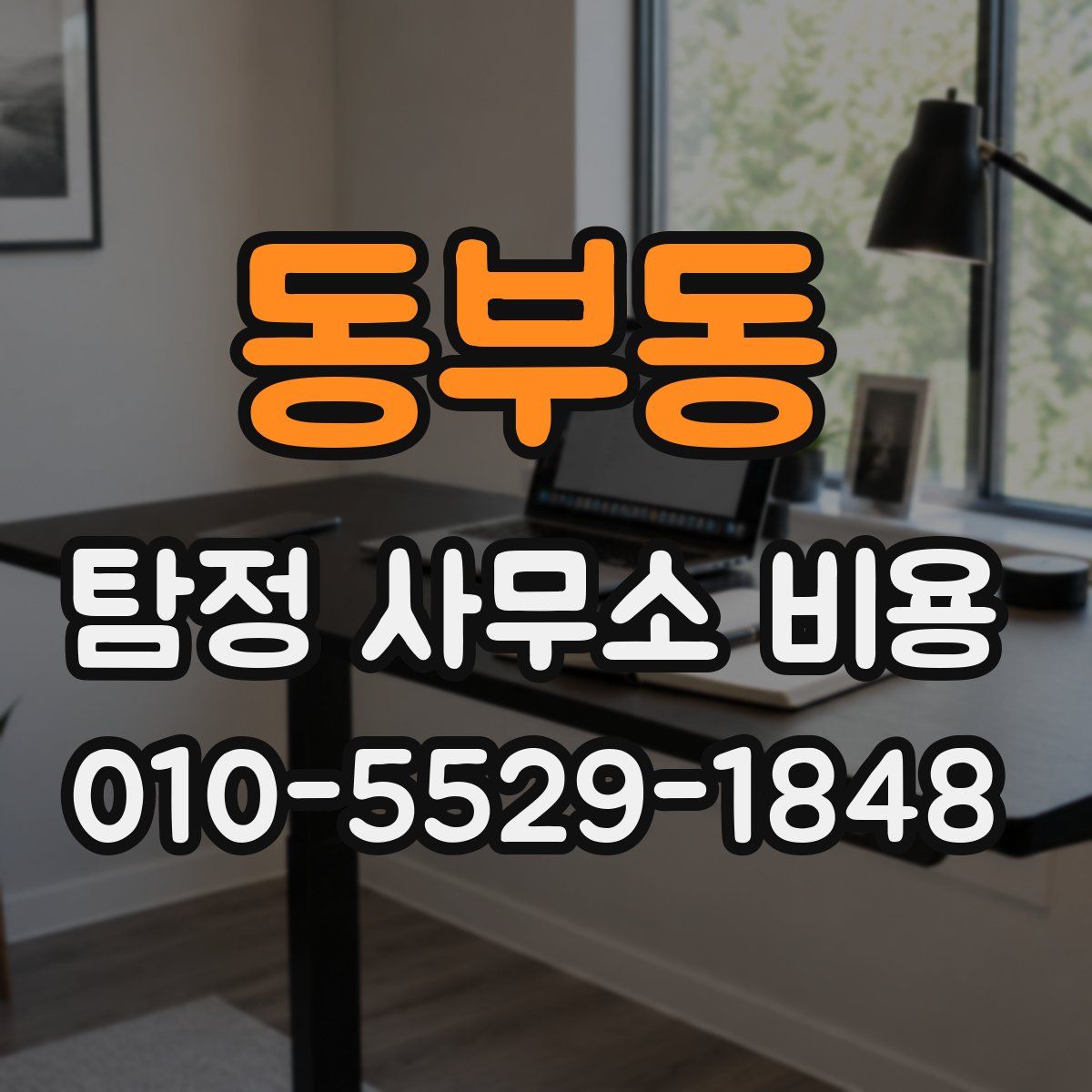 동부동 탐정 사무소 비용