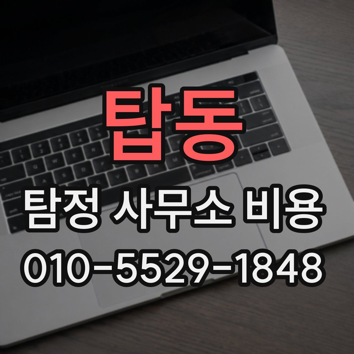 탑동 탐정 사무소 비용