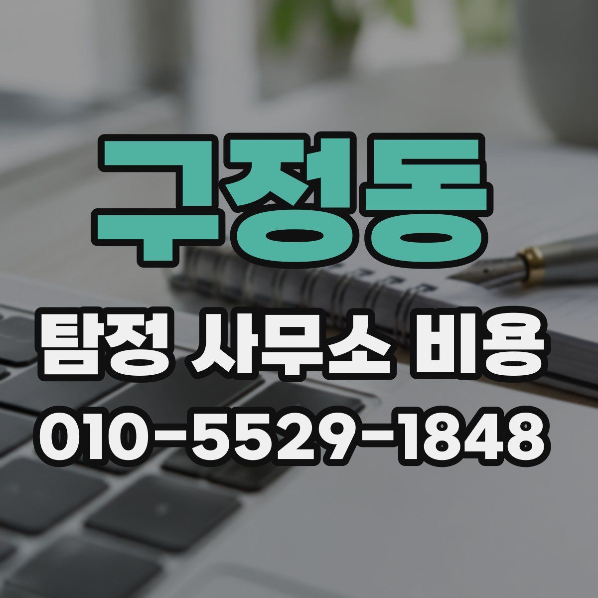 구정동 탐정 사무소 비용