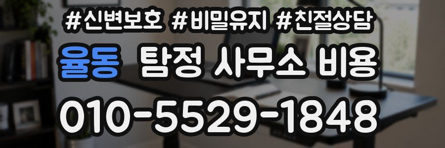 율동 탐정 사무소 비용