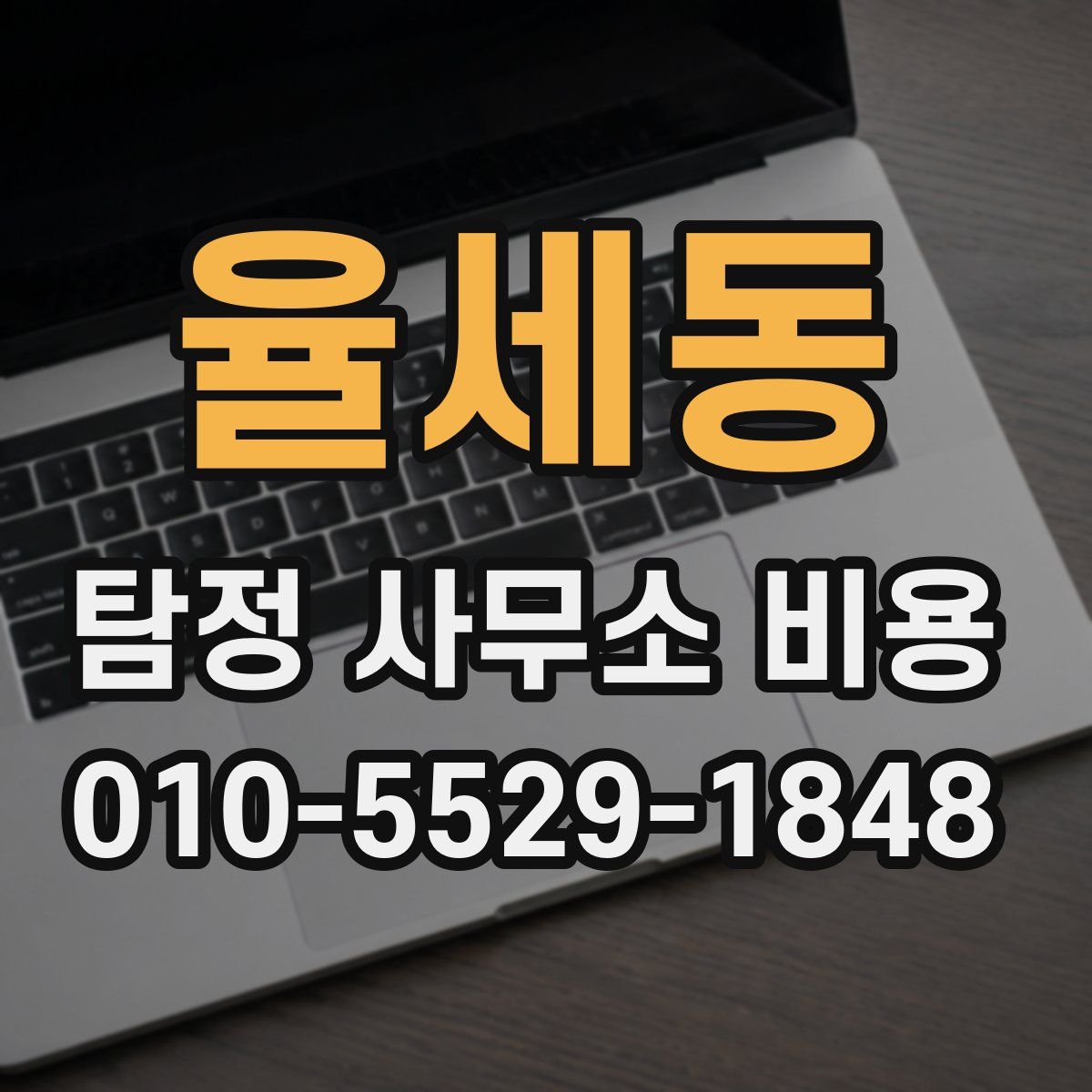 율세동 탐정 사무소 비용