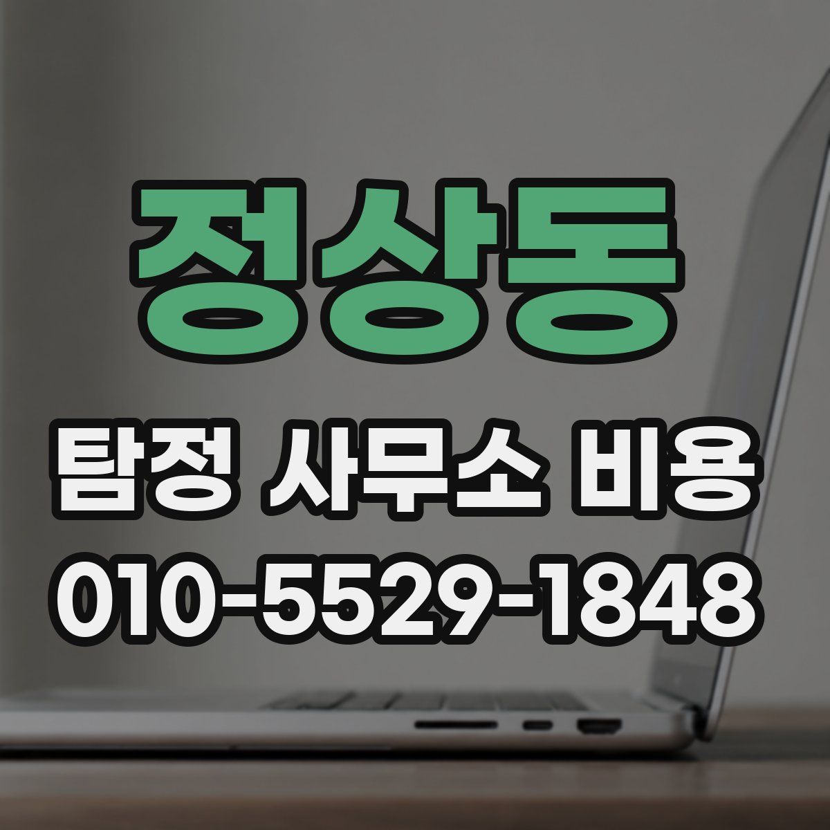 정상동 탐정 사무소 비용