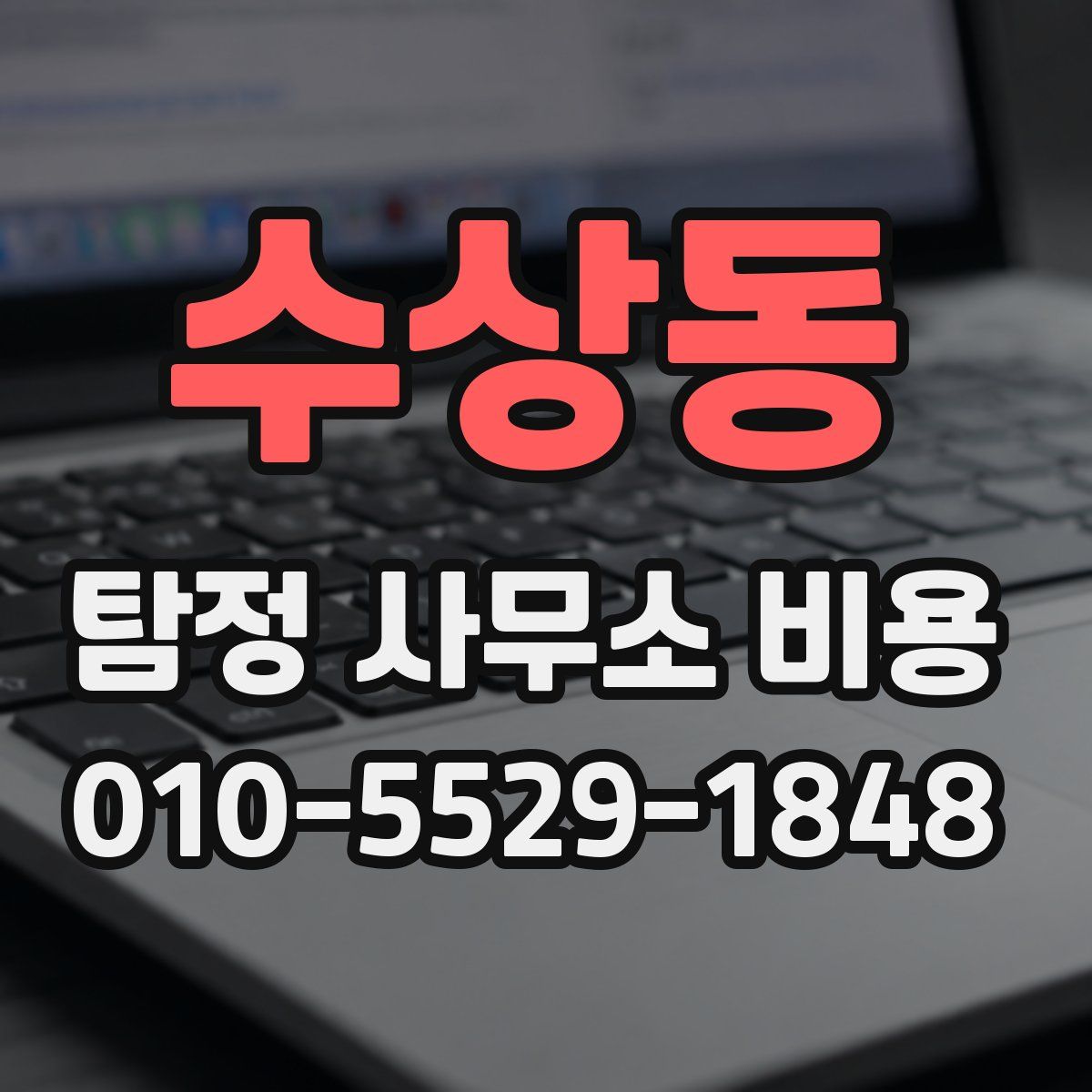 수상동 탐정 사무소 비용