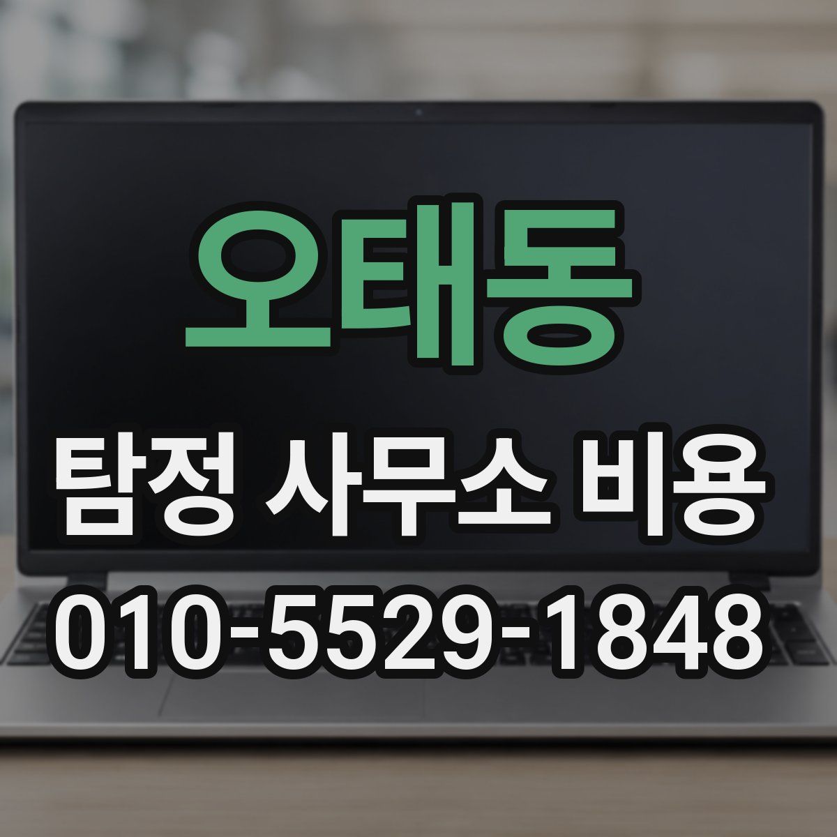 오태동 탐정 사무소 비용