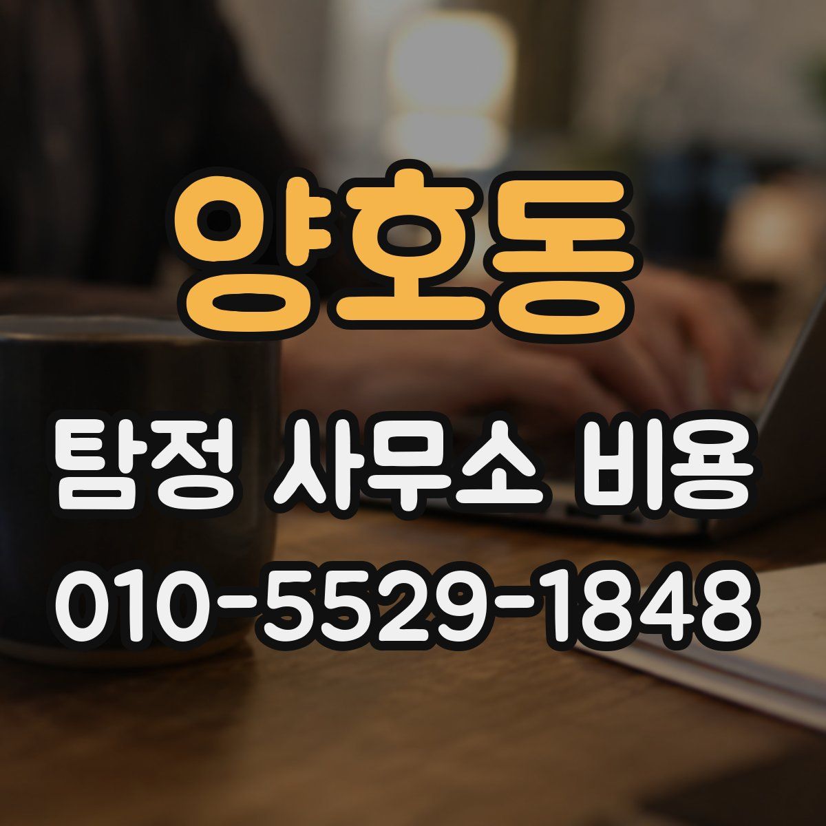 양호동 탐정 사무소 비용