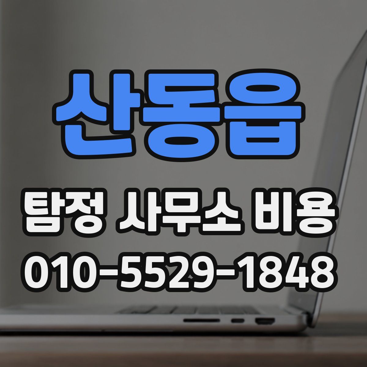산동읍 탐정 사무소 비용