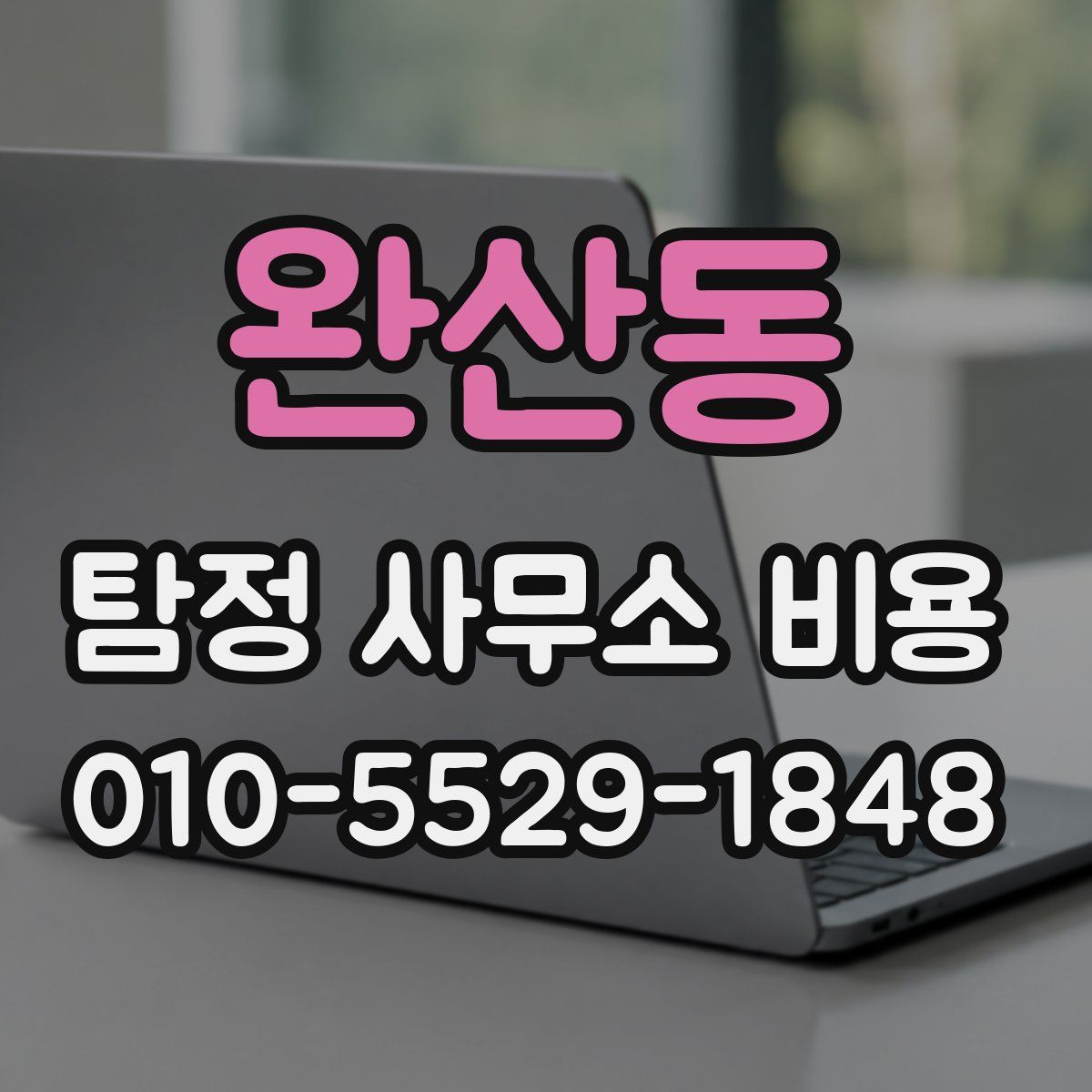 완산동 탐정 사무소 비용